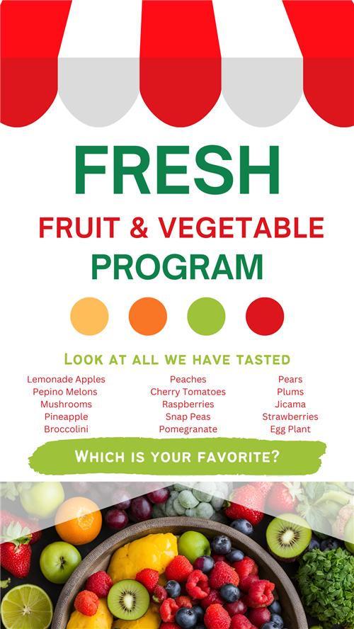  Fresh Fruit & Vegetable Program